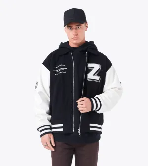 20 Yrs Letterman Jacket Black