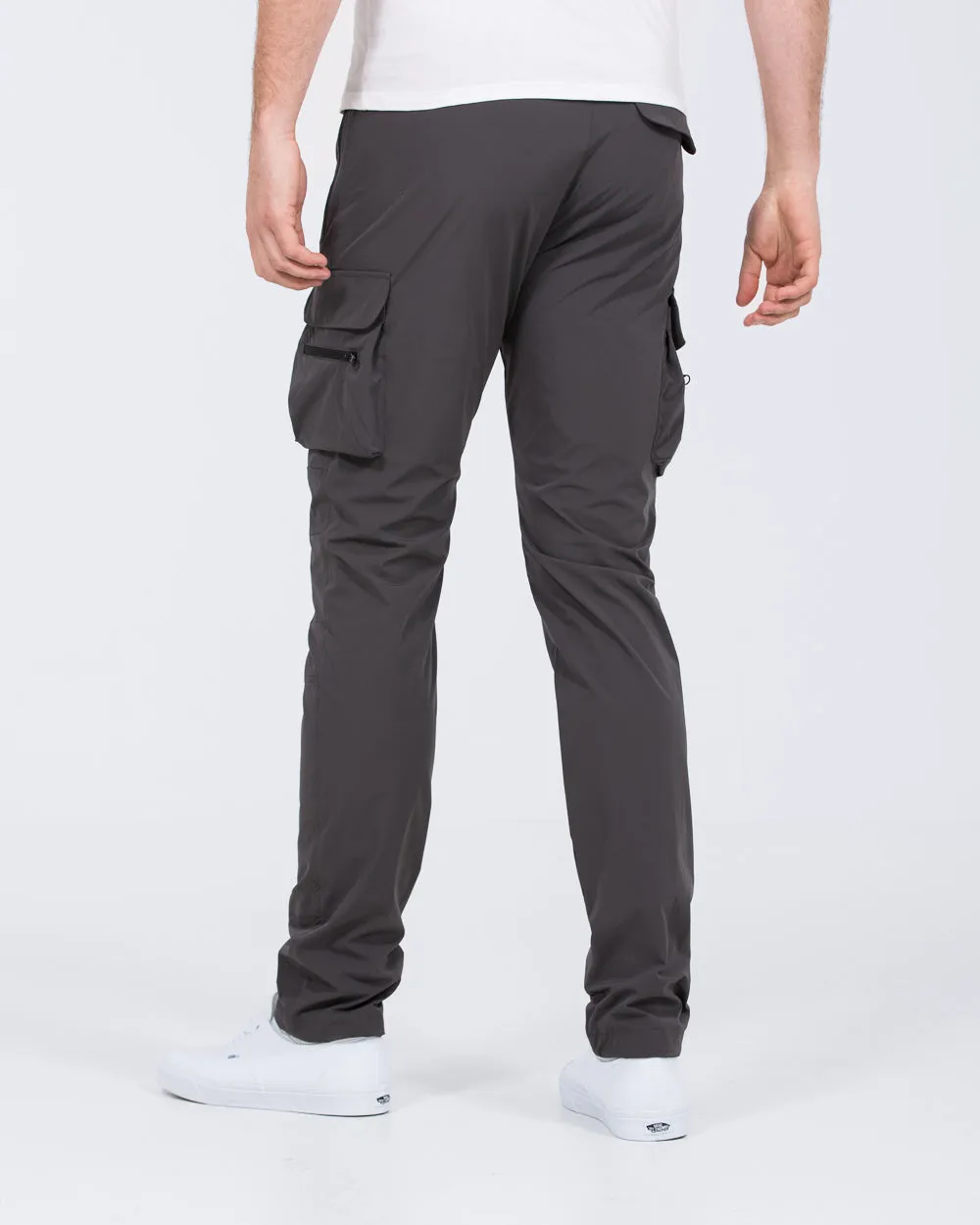 2t Roman Tall Utility Cargo Trousers (slate)