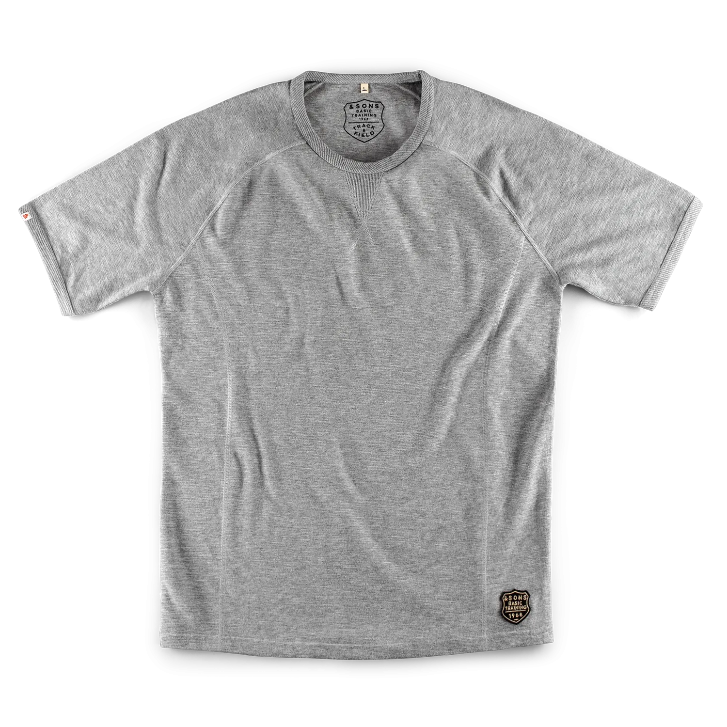 &SONS Sprint T-Shirt Grey Marl