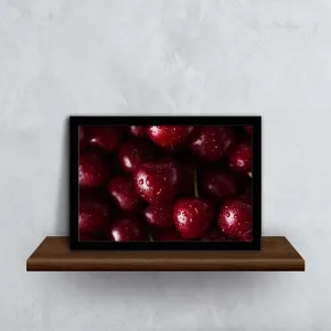 ArtzFolio Photo of Fruits D1 | Paper Wall Poster Black Frame with Acrylic Glass | 13 x 9 inch (33 x 23 cms)