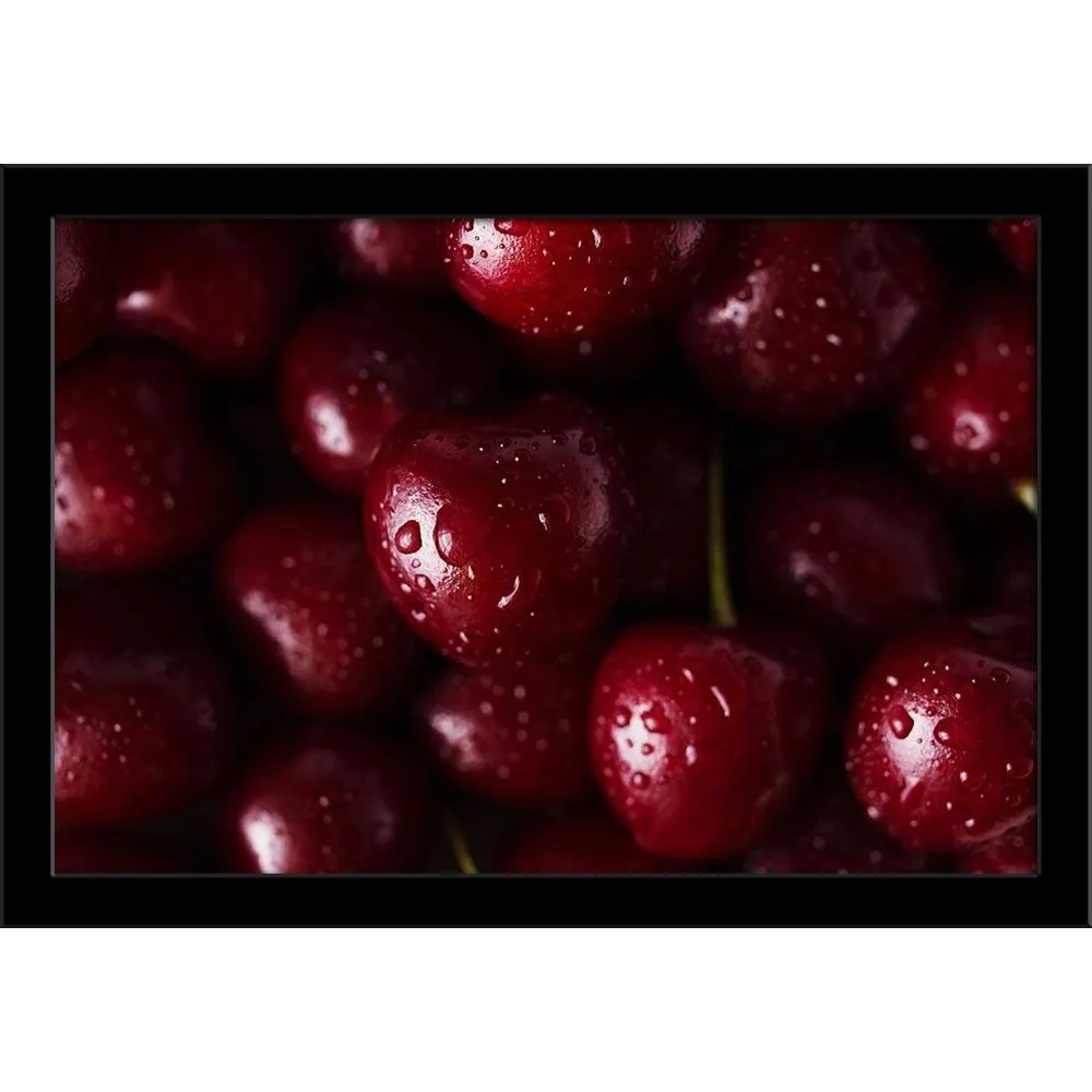 ArtzFolio Photo of Fruits D1 | Paper Wall Poster Black Frame with Acrylic Glass | 13 x 9 inch (33 x 23 cms)