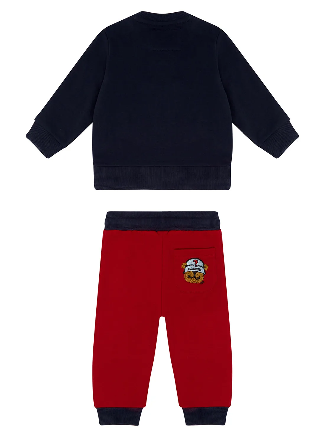 Blue Red Active Top and Pants Set (0-24M)