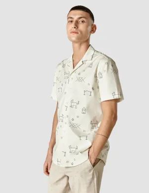 Bowling Short Sleeve Shirt Mojave