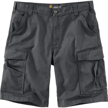 Carhartt Men's Rugged Flex Rigby Cargo 11" Short Shorts, Dark Gray