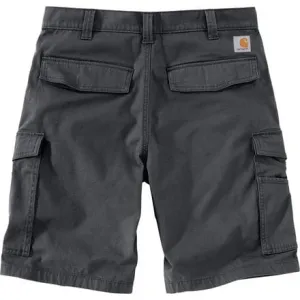 Carhartt Men's Rugged Flex Rigby Cargo 11" Short Shorts, Dark Gray