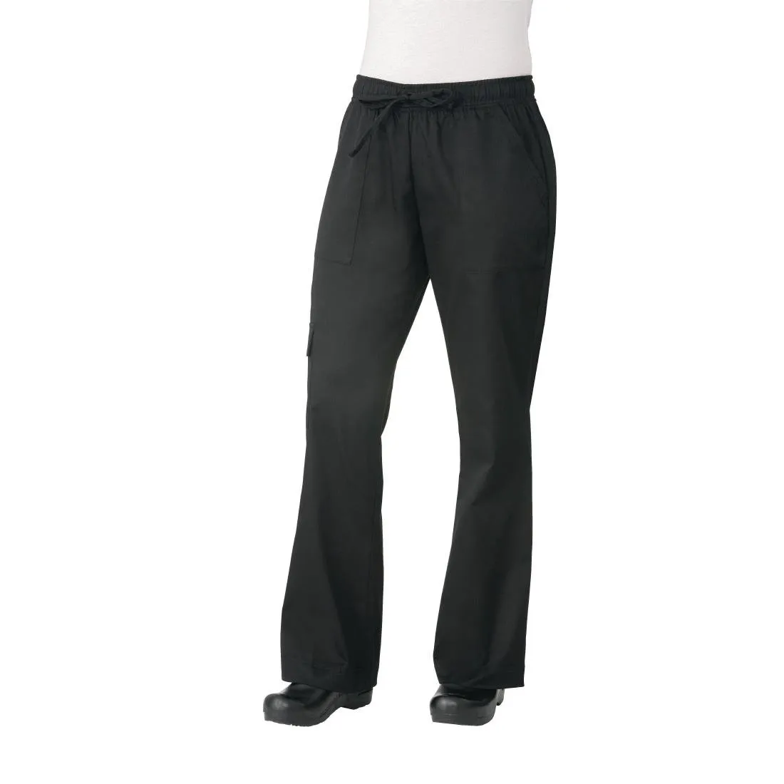 Chef Works Womens Cargo Chefs Trousers Black S - B630-S