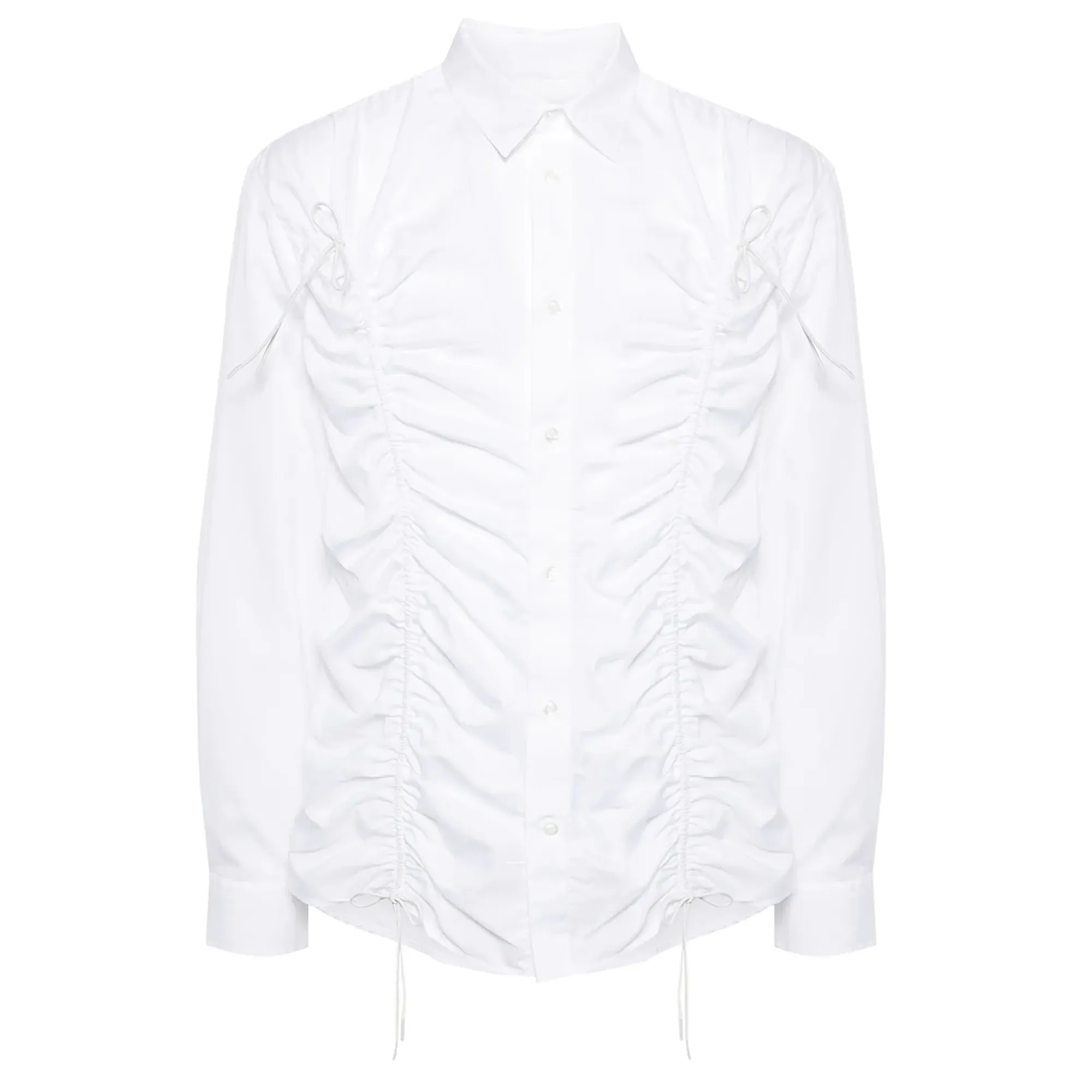 Classic Fit Shirt With Ruching