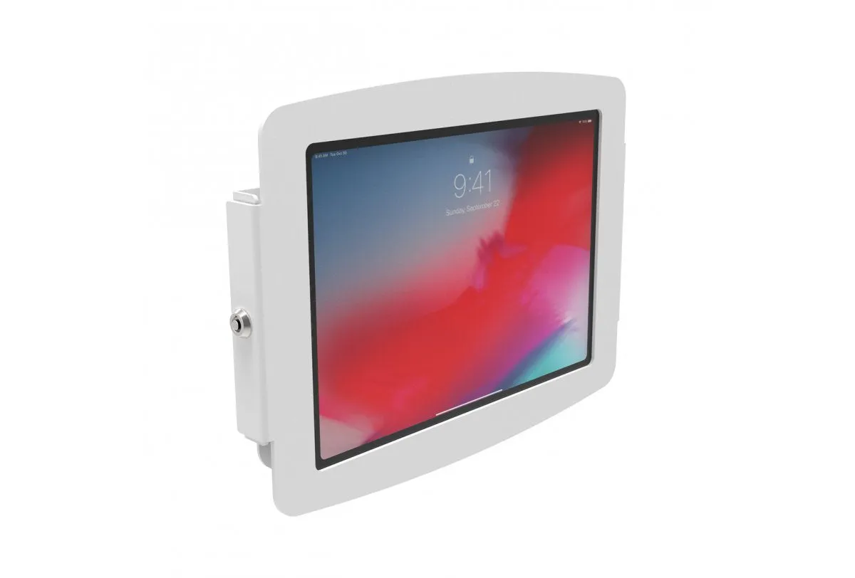 Compulocks Ipad 10.2" Space Enclosure Wall Mount - Enclosure - For Tablet - Lockable - High-Grade Aluminium - White - Sc