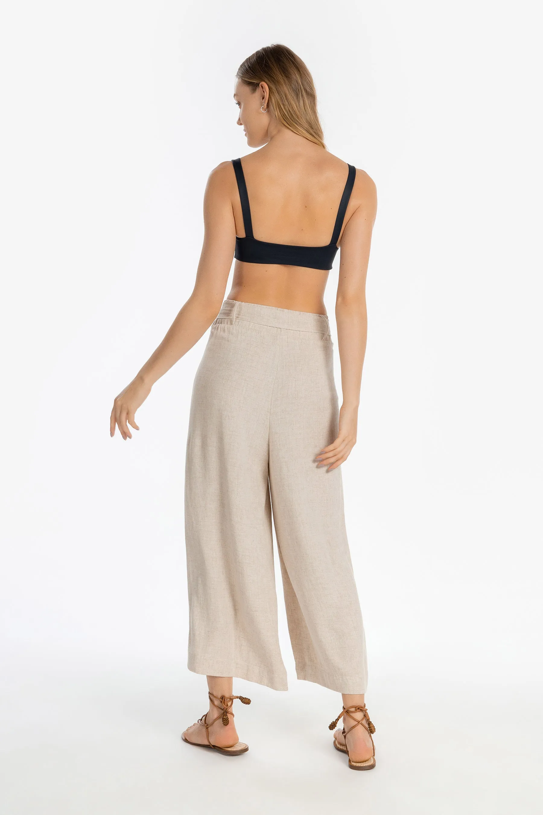 Crop Stone Pants