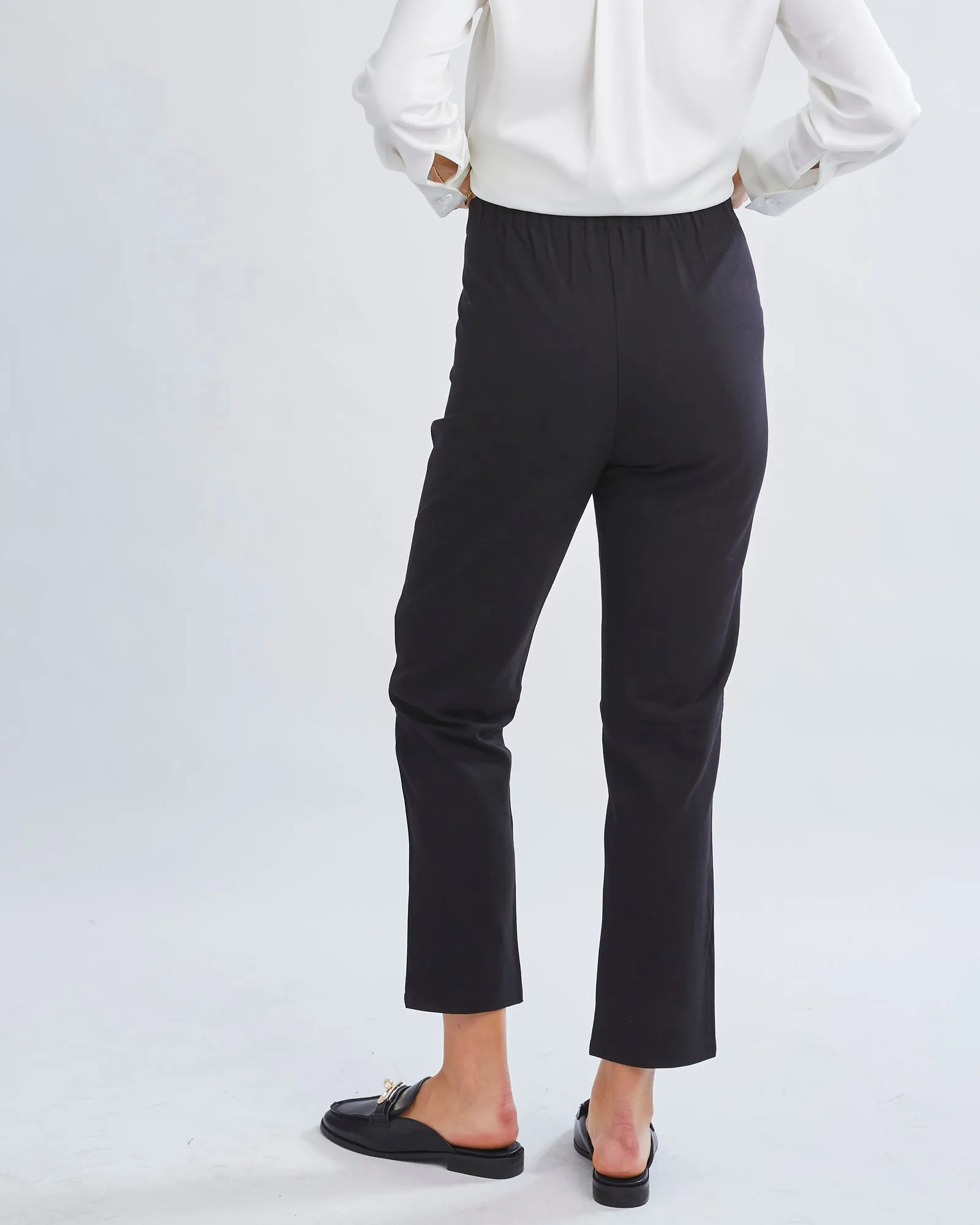 Donna High Waist Maternity Work Pants