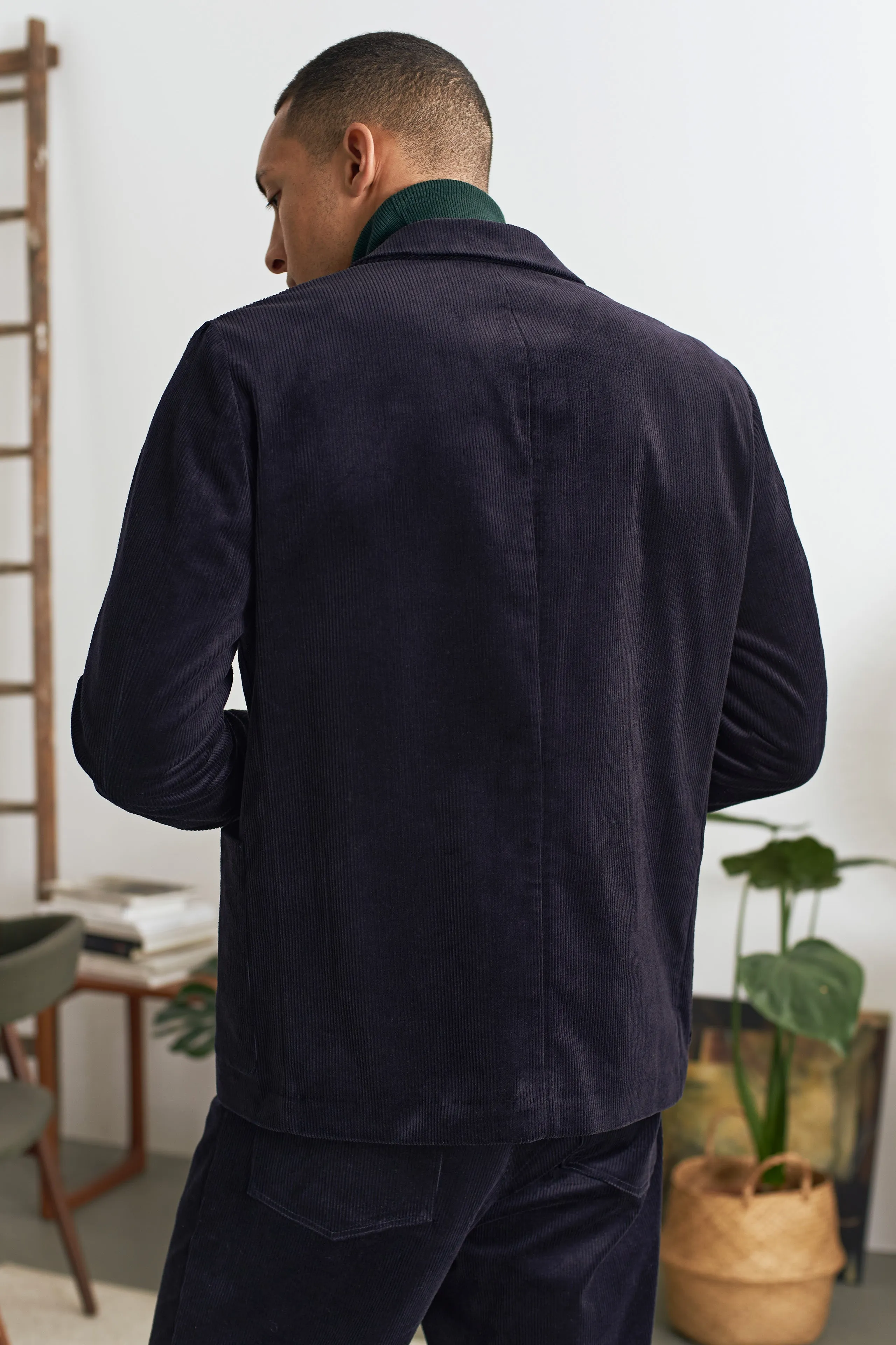 ENVER blazer eco corduroy navy