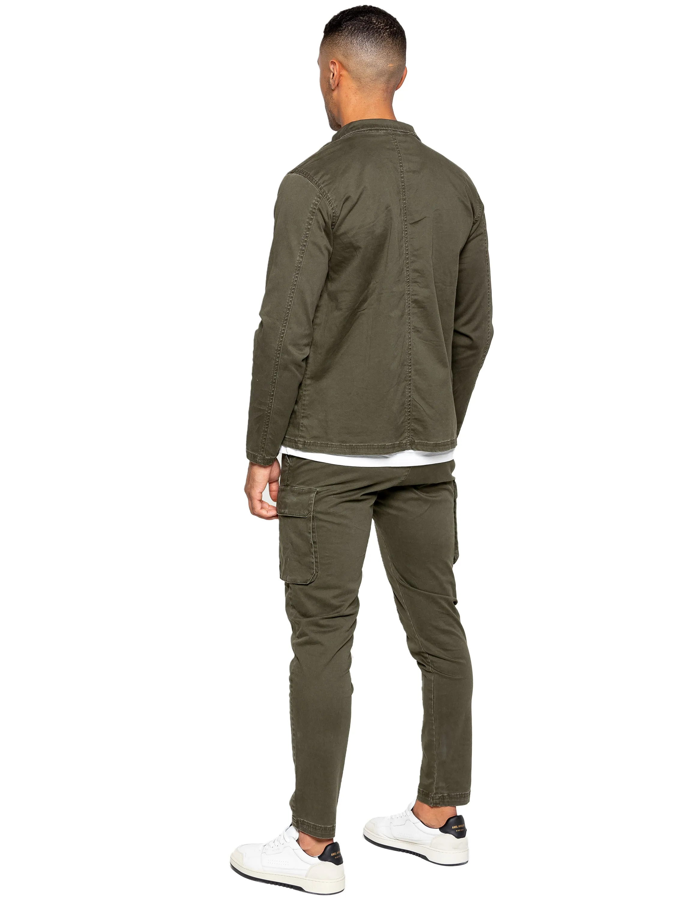 Enzo | Mens Cargo Tracksuit