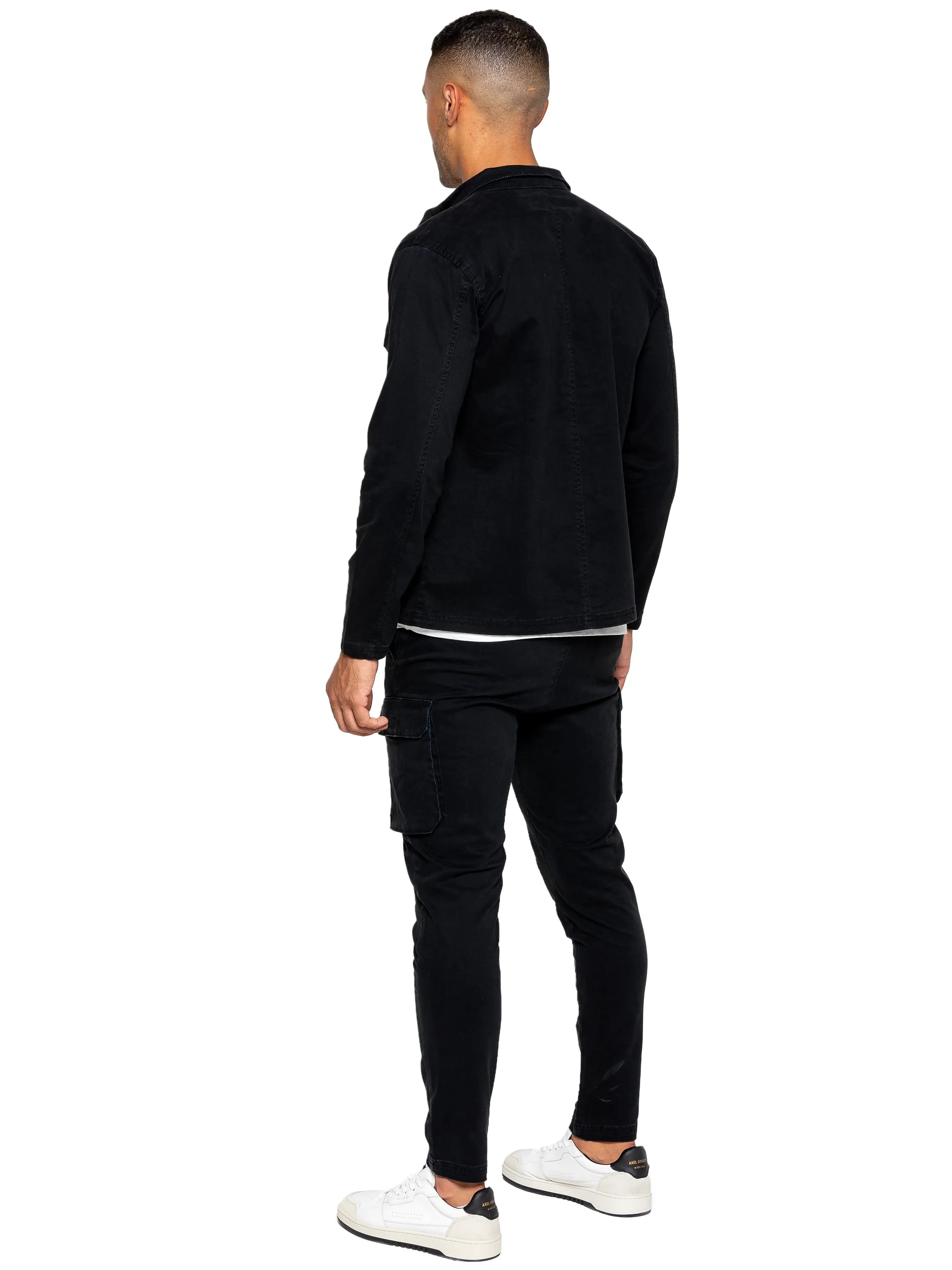 Enzo | Mens Cargo Tracksuit