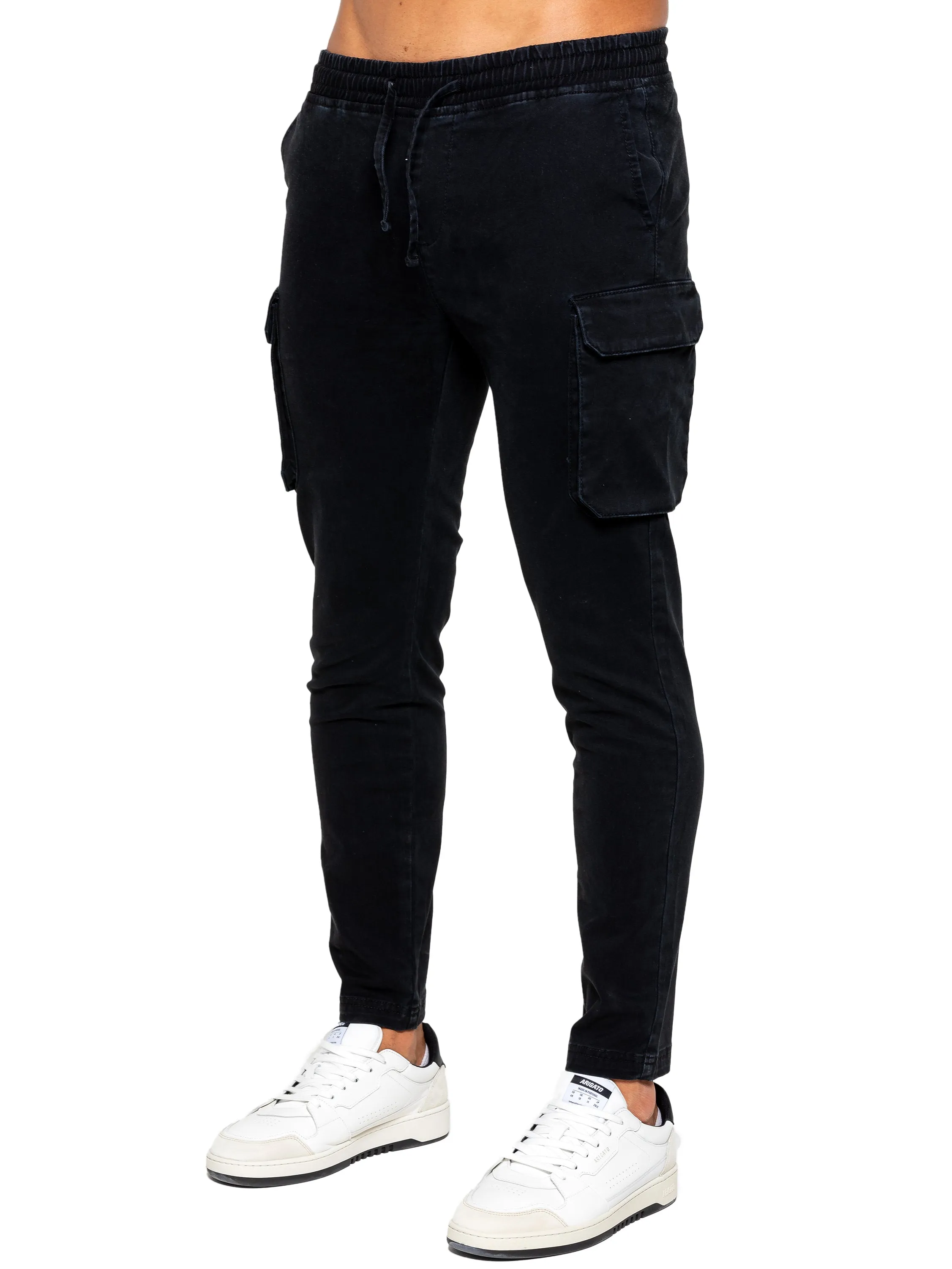 Enzo | Mens Cargo Tracksuit