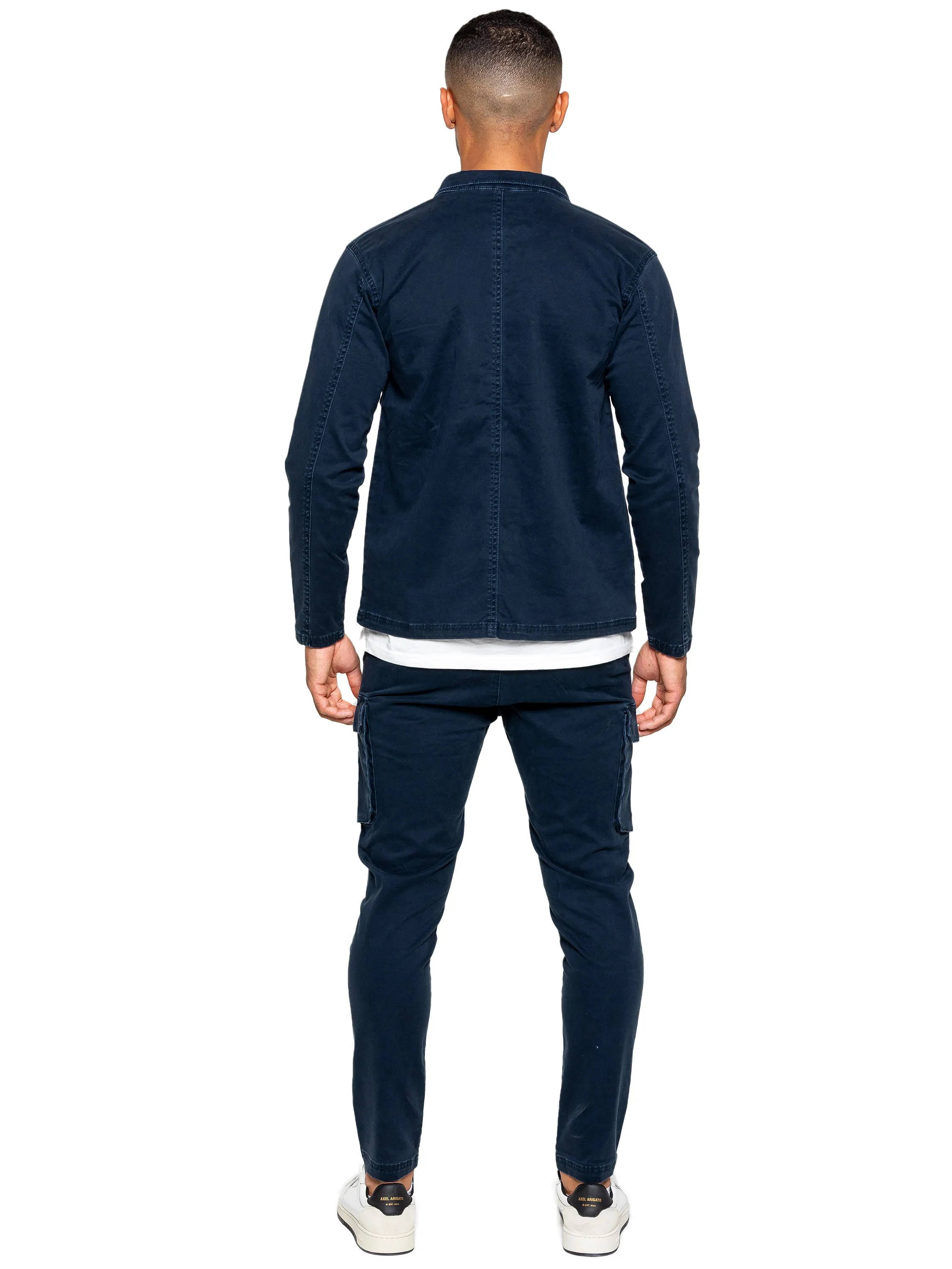 Enzo | Mens Cargo Tracksuit