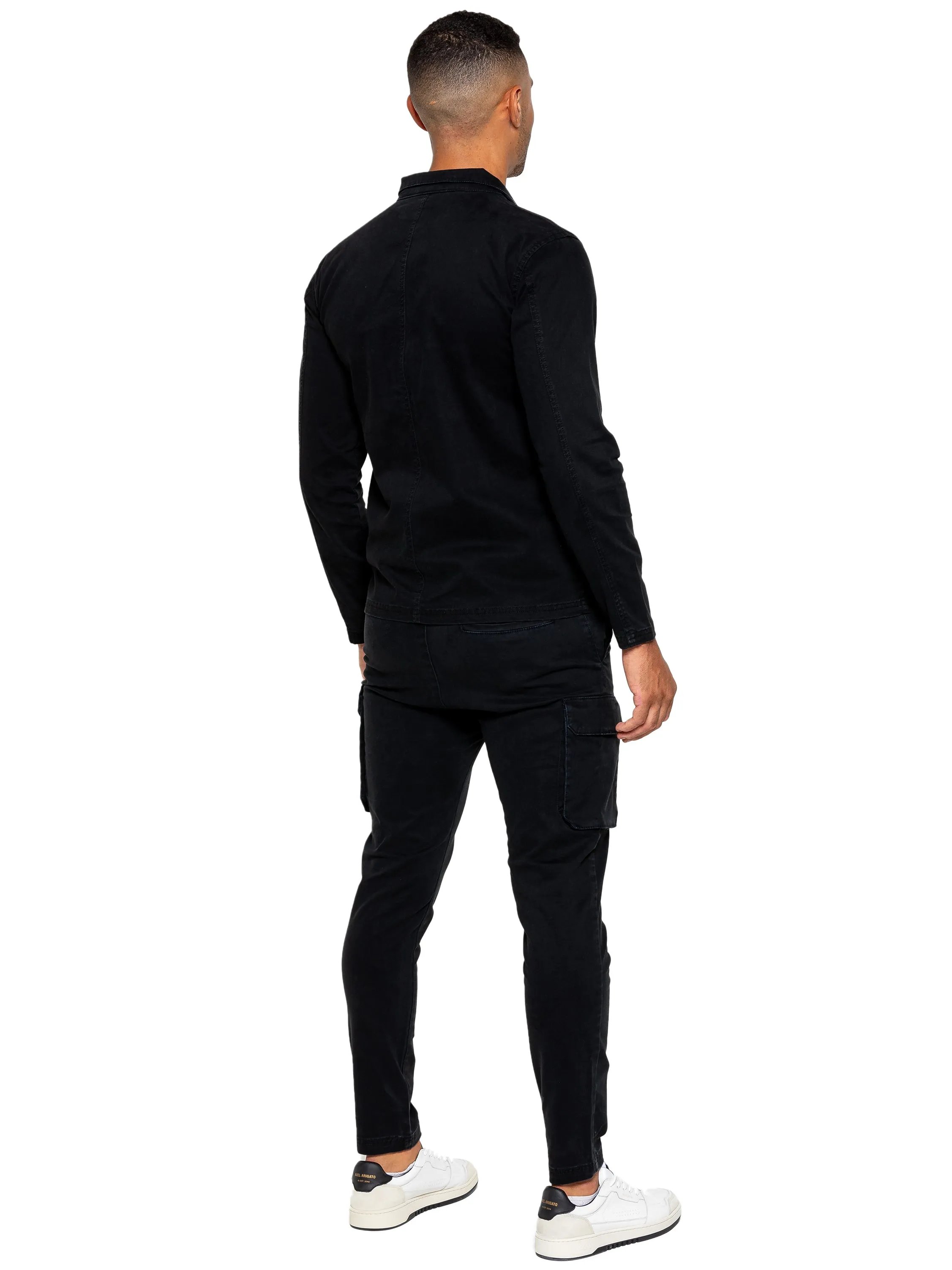 Enzo | Mens Cargo Tracksuit