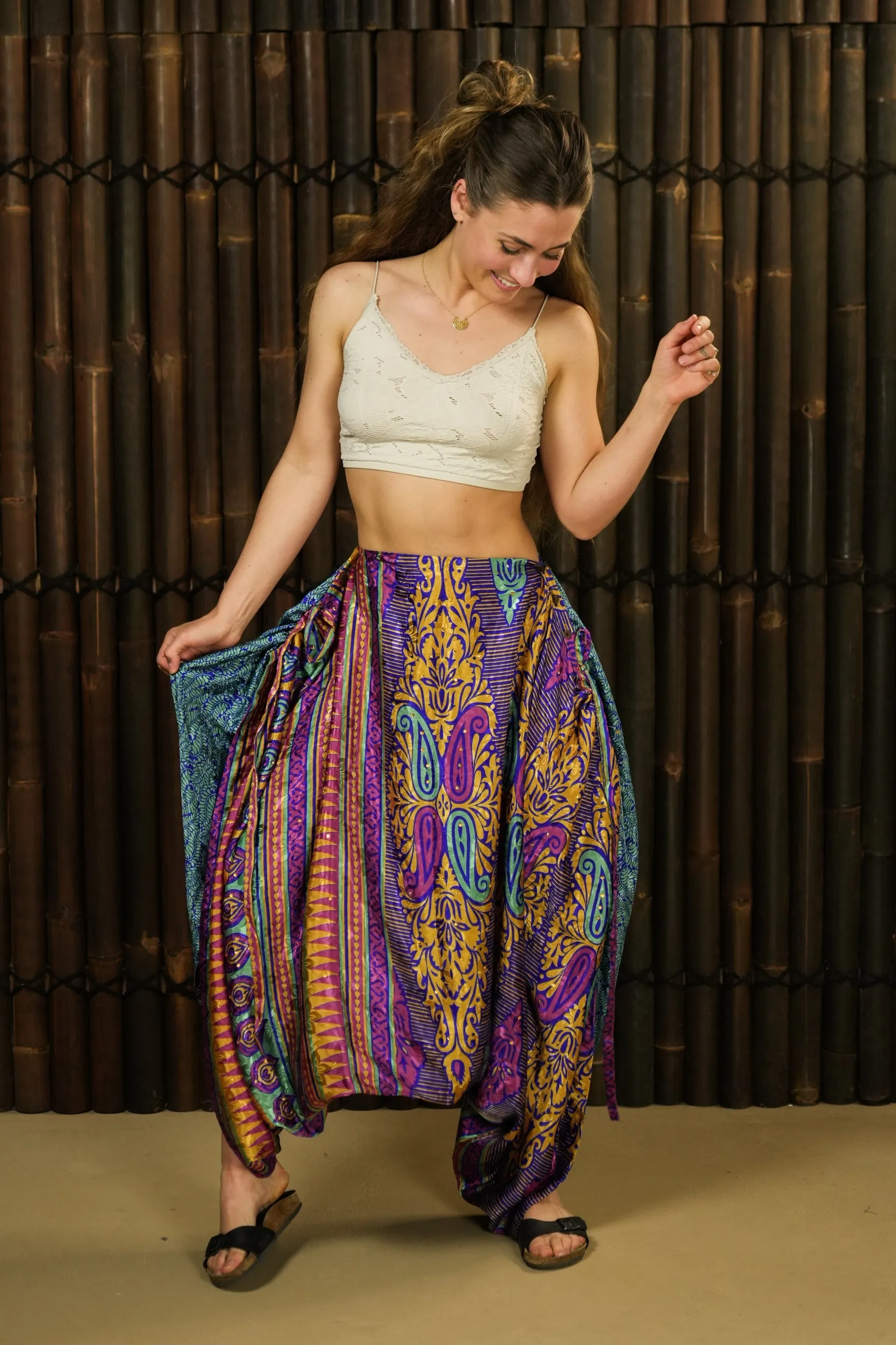 Harem trousers-skirt 'Kefi'