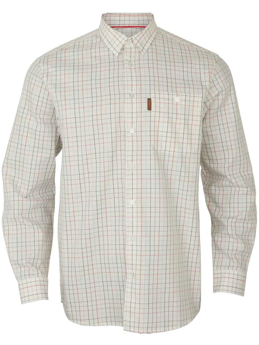 HARKILA Allerston Shirt - Mens 100% Cotton - Bloodstone Check