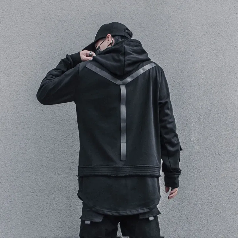 Hooded Black Sweatshirt