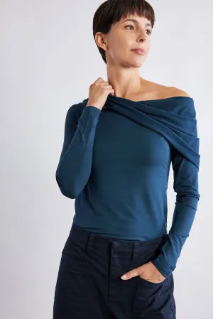 Iconic Off The Shoulder Long Sleeve Top