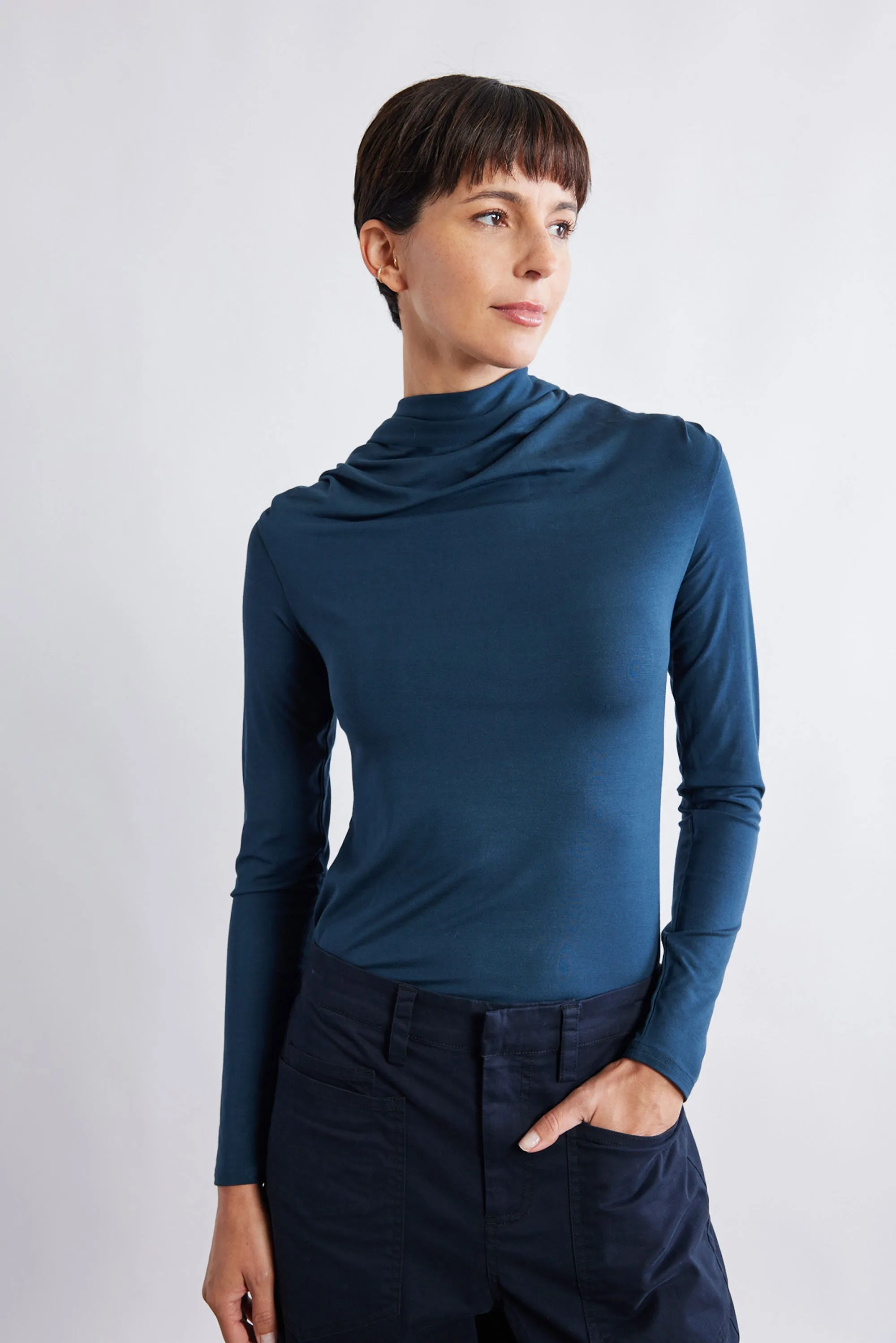 Iconic Off The Shoulder Long Sleeve Top