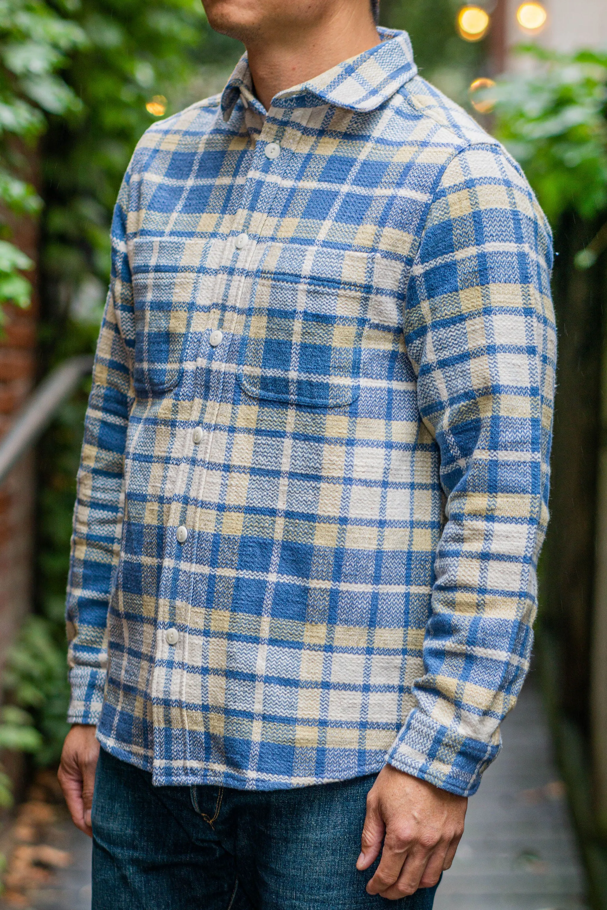 Indi   Ash LS Ames Workshirt - Santa Fe Plaid