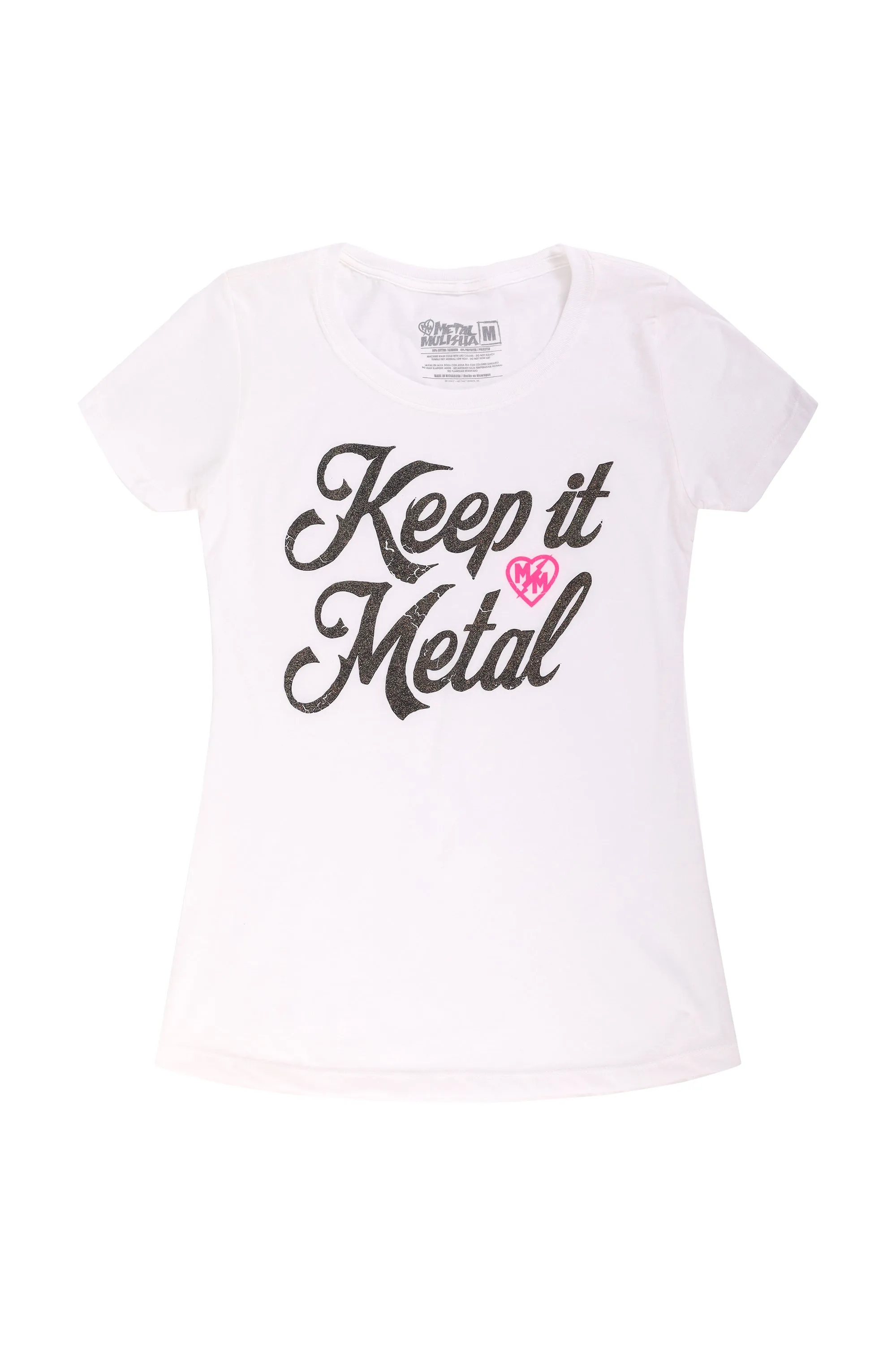 KEEP IT METAL SLIM FIT TEE