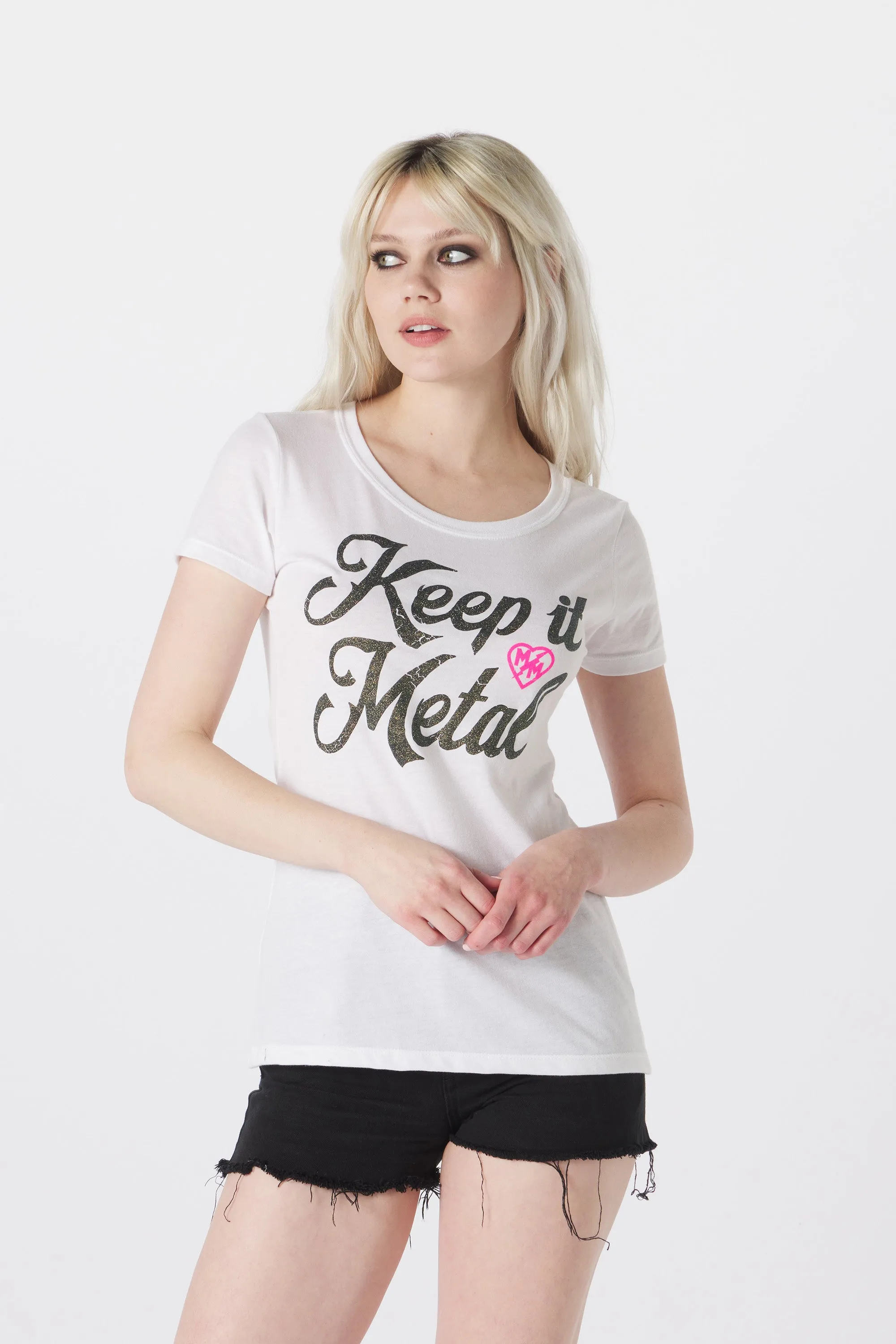 KEEP IT METAL SLIM FIT TEE