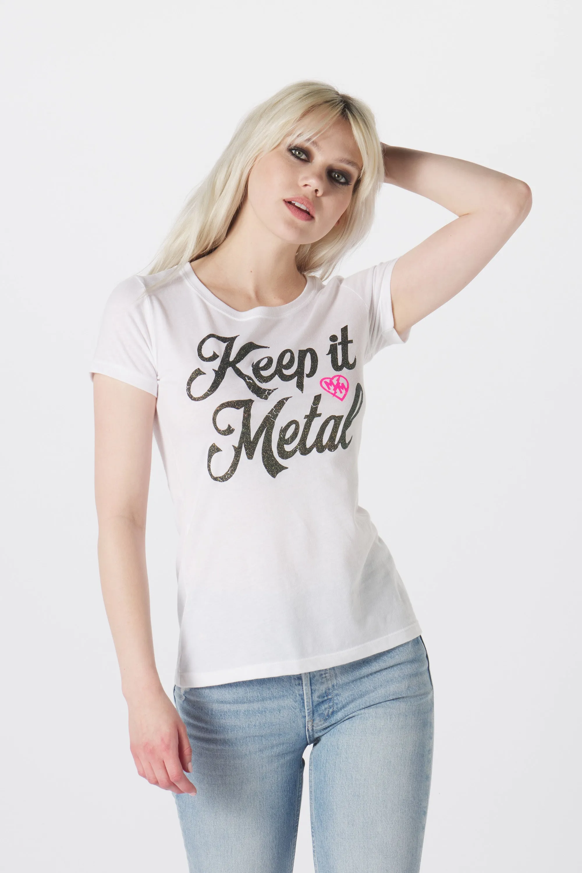 KEEP IT METAL SLIM FIT TEE