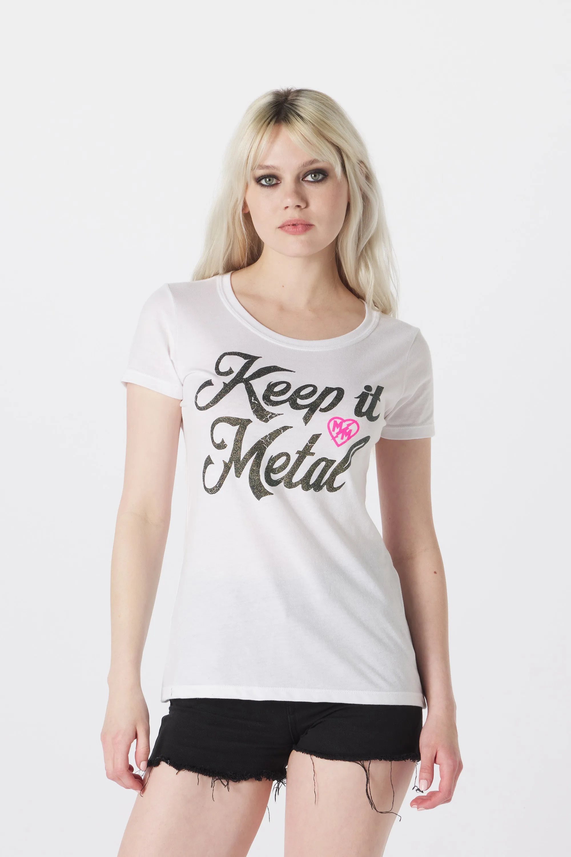 KEEP IT METAL SLIM FIT TEE