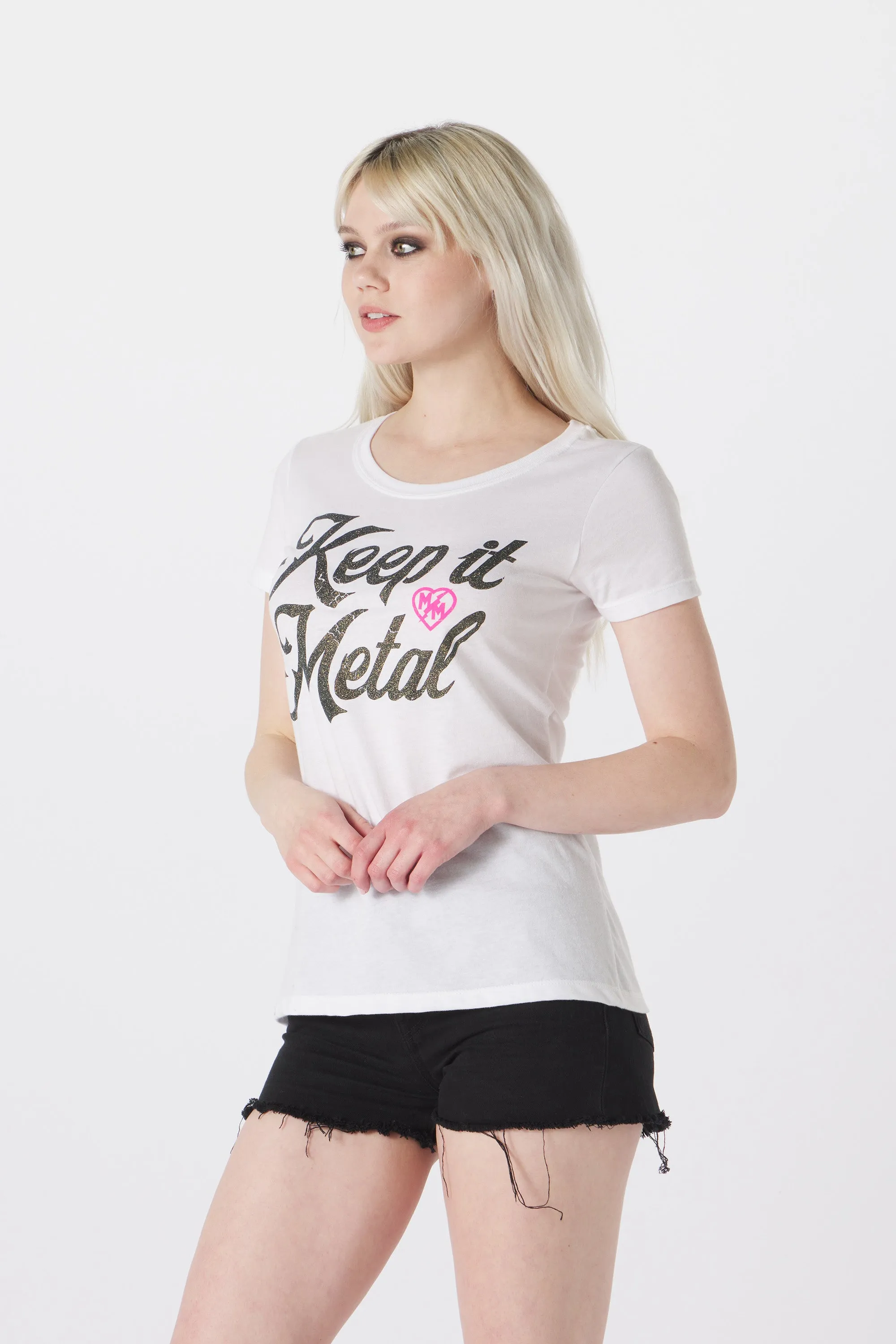 KEEP IT METAL SLIM FIT TEE