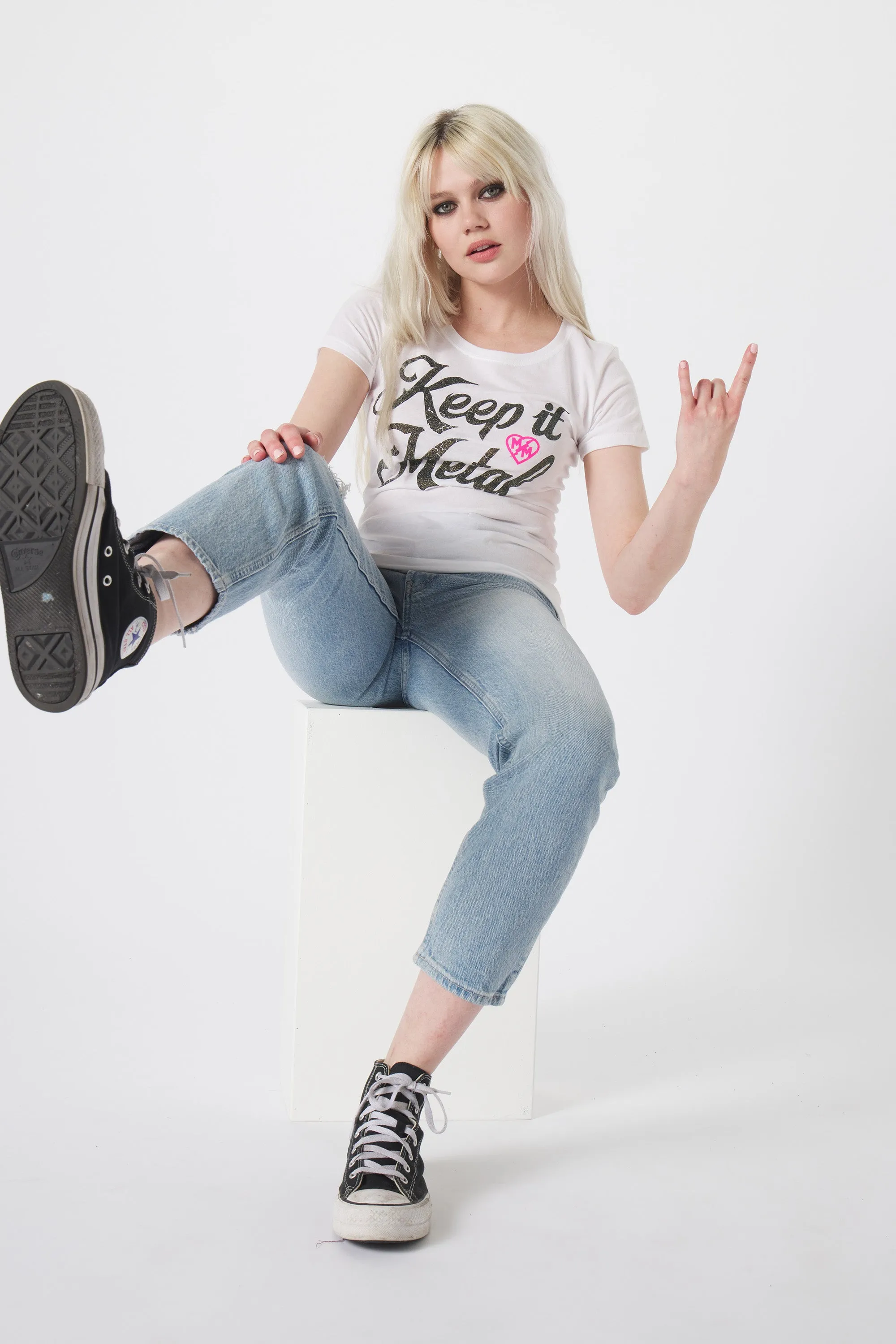 KEEP IT METAL SLIM FIT TEE