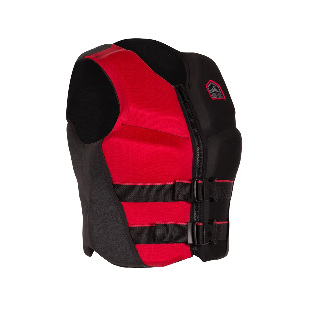 Liquid Force 2025 KOA Junior CGA Vest Red Black 77lb - 125lb