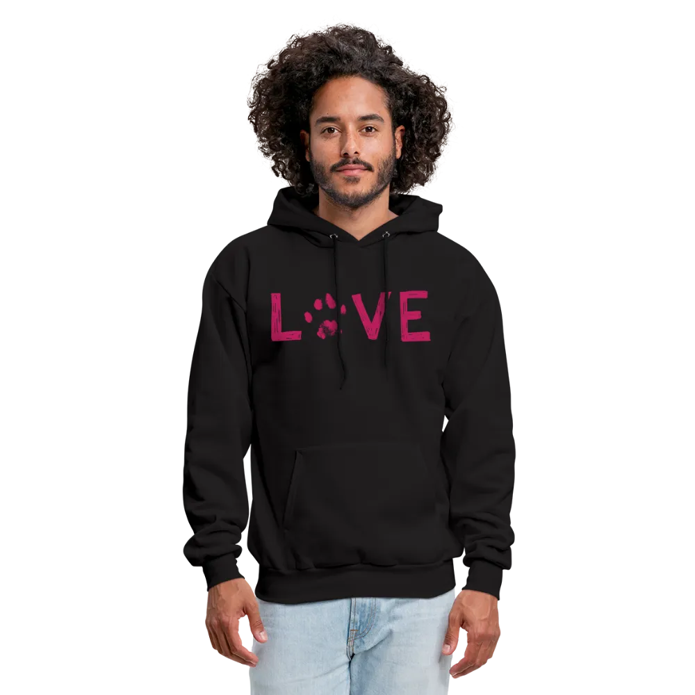 Love Pawprint Classic Hoodie