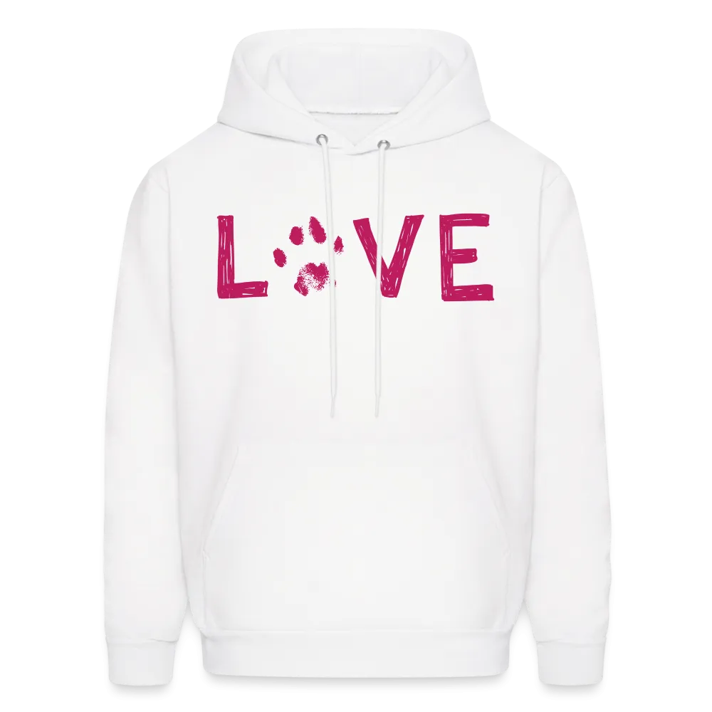 Love Pawprint Classic Hoodie