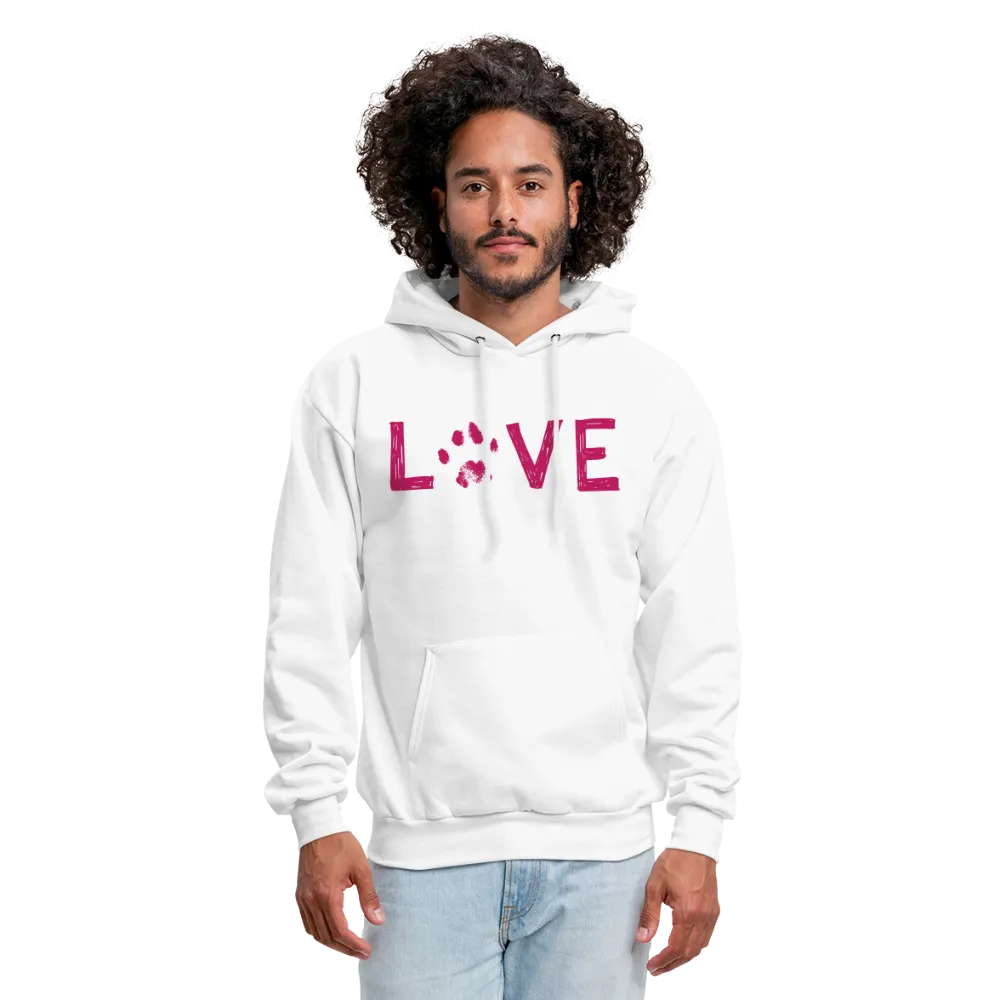 Love Pawprint Classic Hoodie