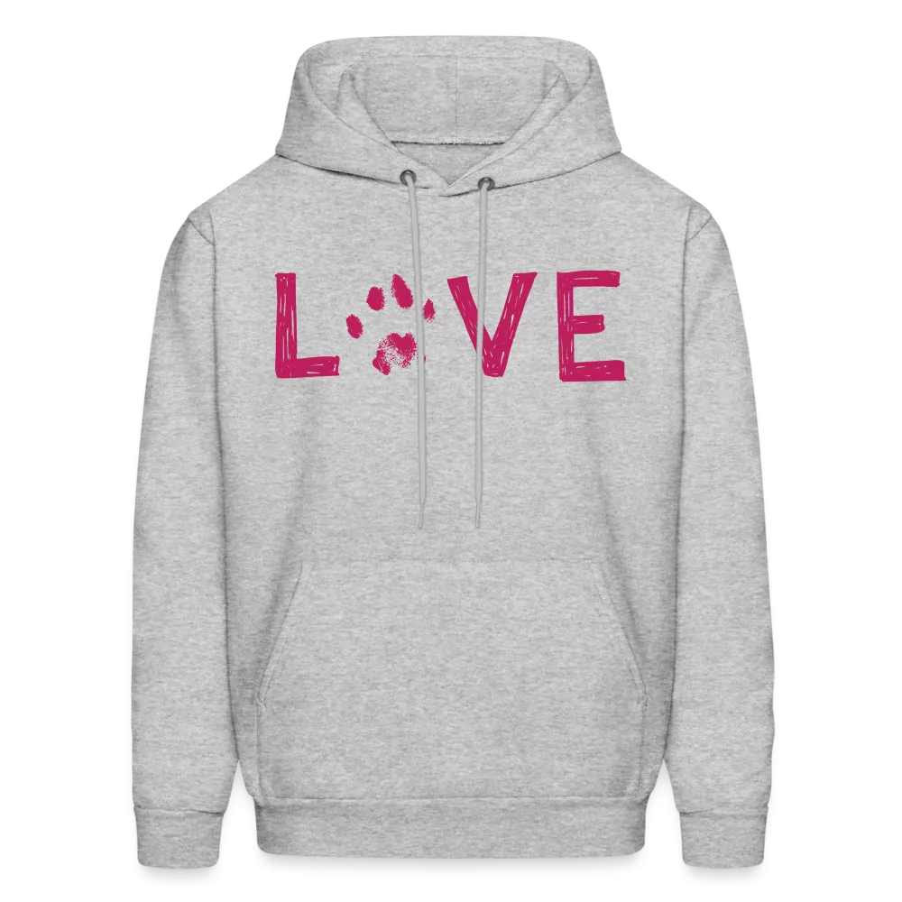 Love Pawprint Classic Hoodie