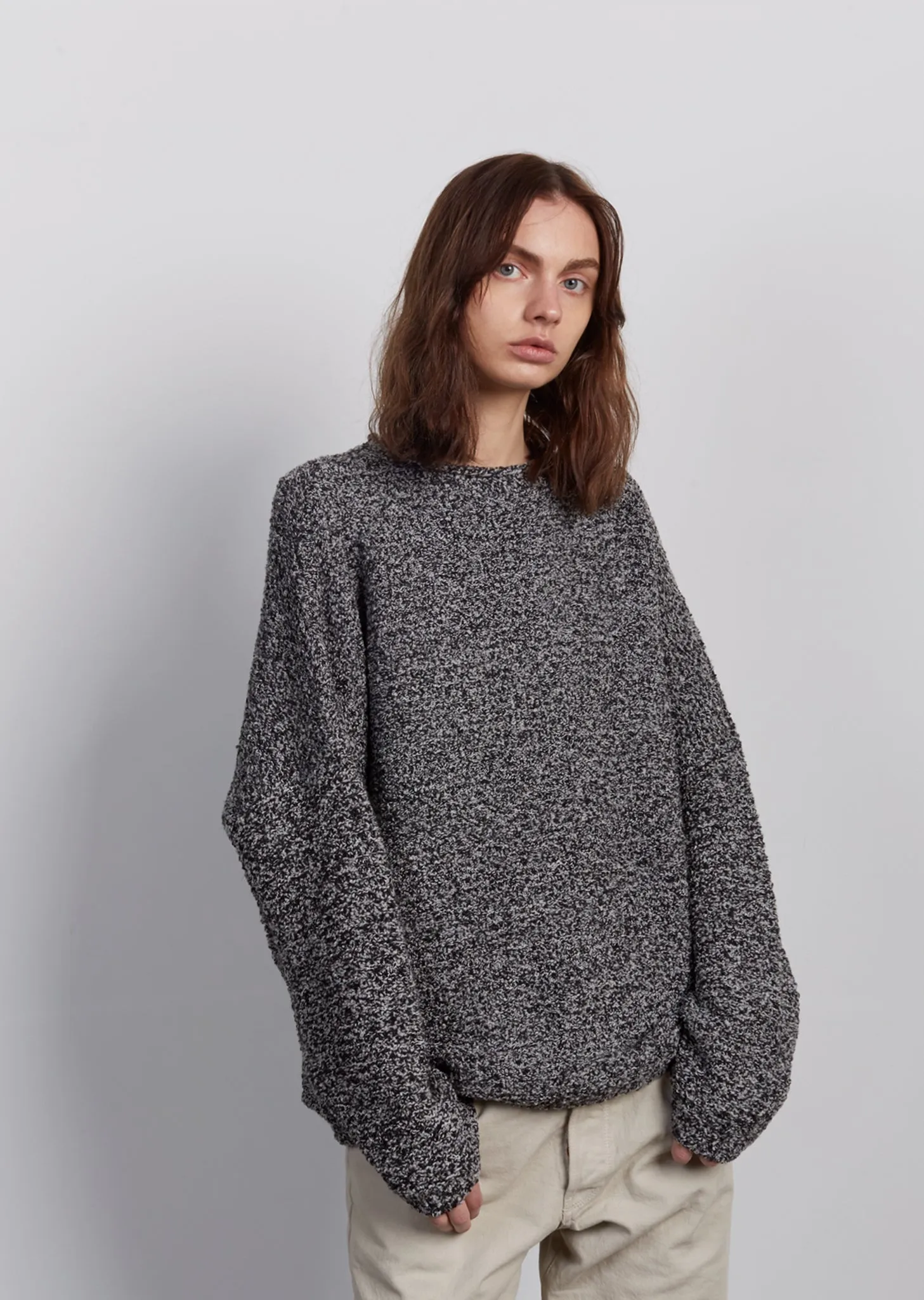 Merino Boucle Sweater