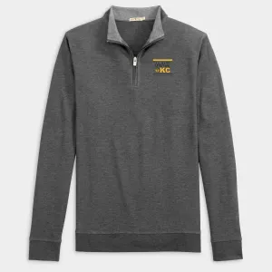 Miz-KC Stacked Cotton/Modal Quarter-Zip