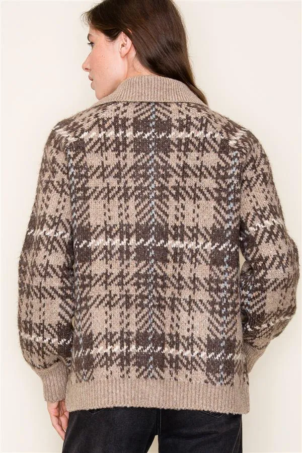 Morgan Printed Sweater Jackets - 2 Colors! - FINAL SALE