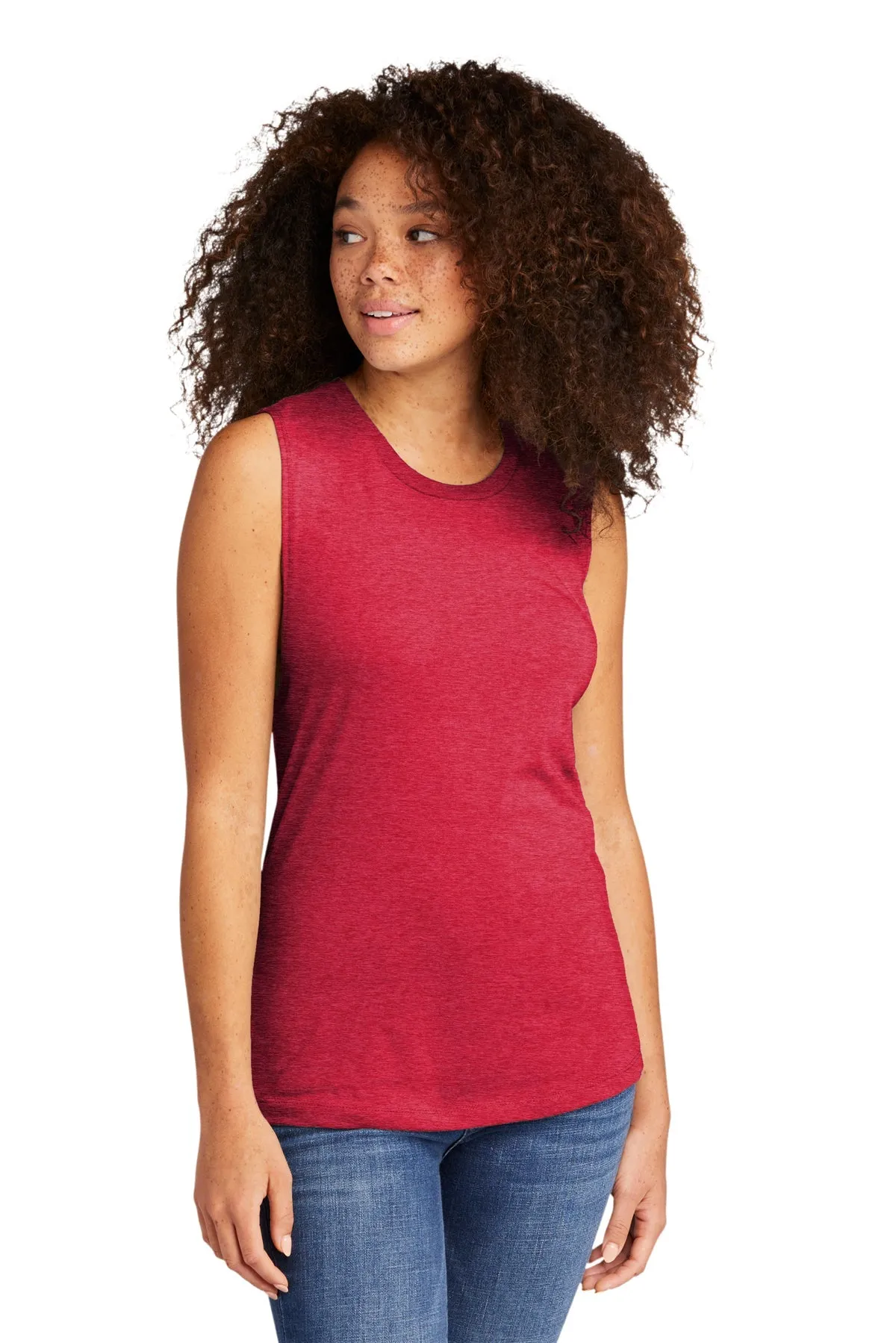 Next Level Women's Festival Customized Tank Tops, Red