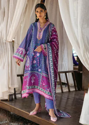 Nirvana Unstitched Silk Edit '24 by Mushq | Indigo