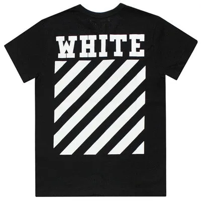 OFF WHITE Classic Strip Tee