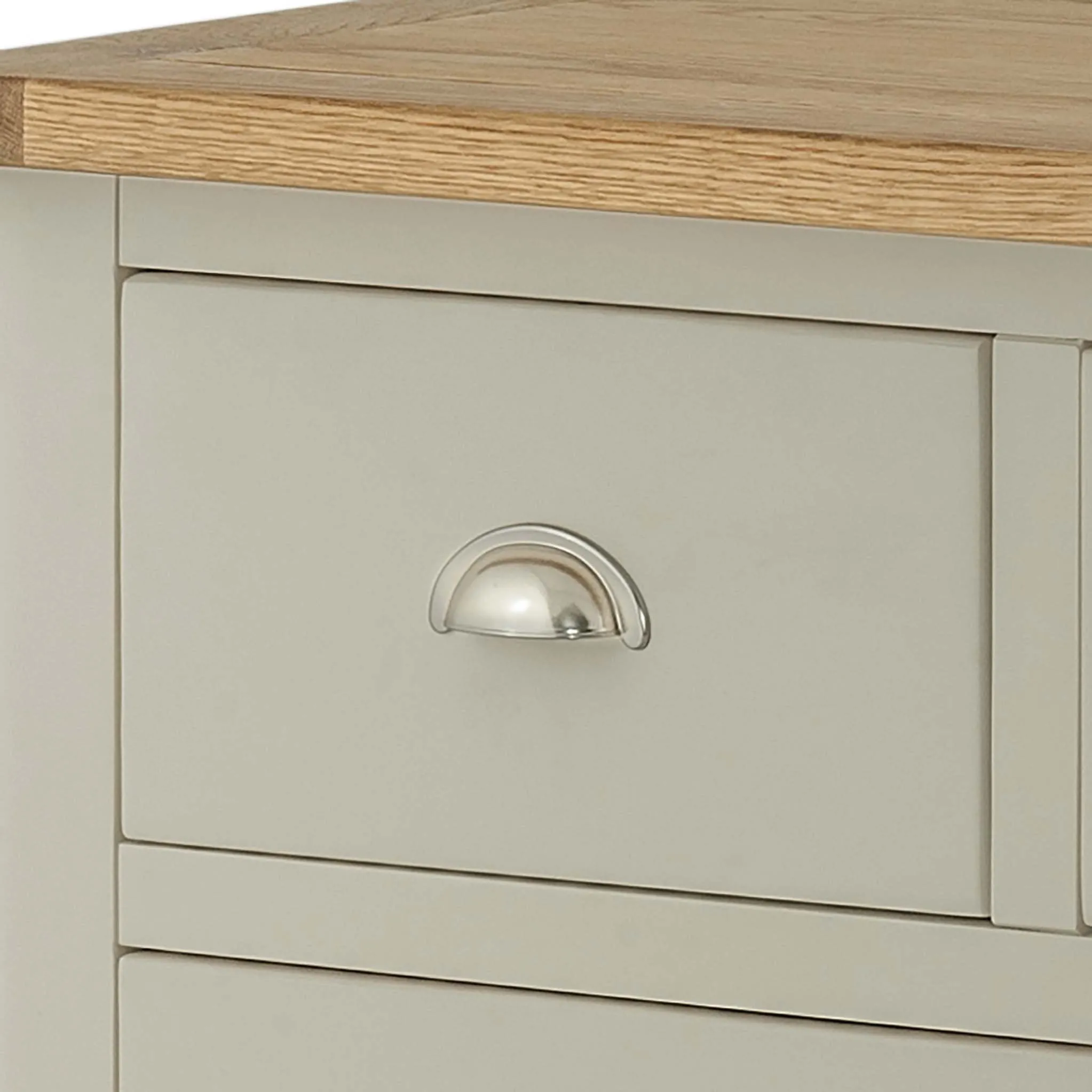 Padstow Grey 2 over 3 Drawer Chest