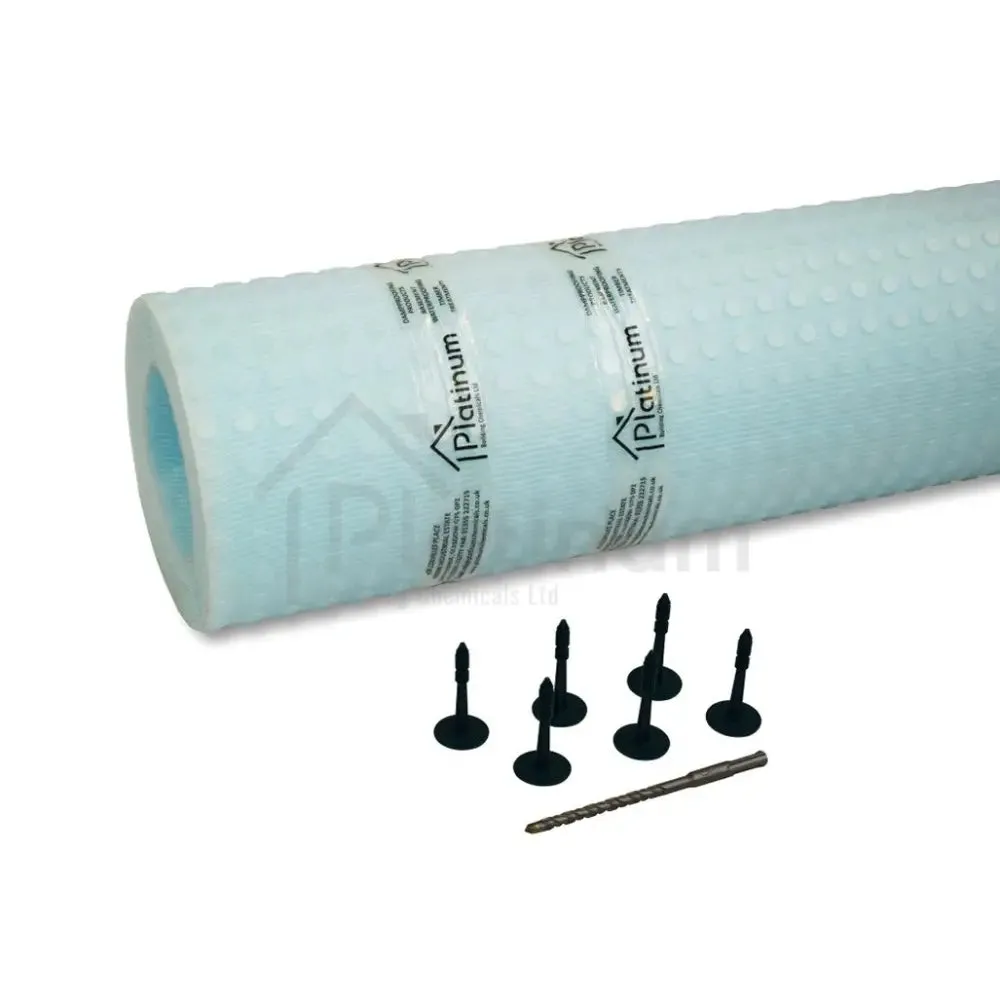 Platinum DM2 ECO MESH Damp Proof Membrane Kit (With Fixings Only)