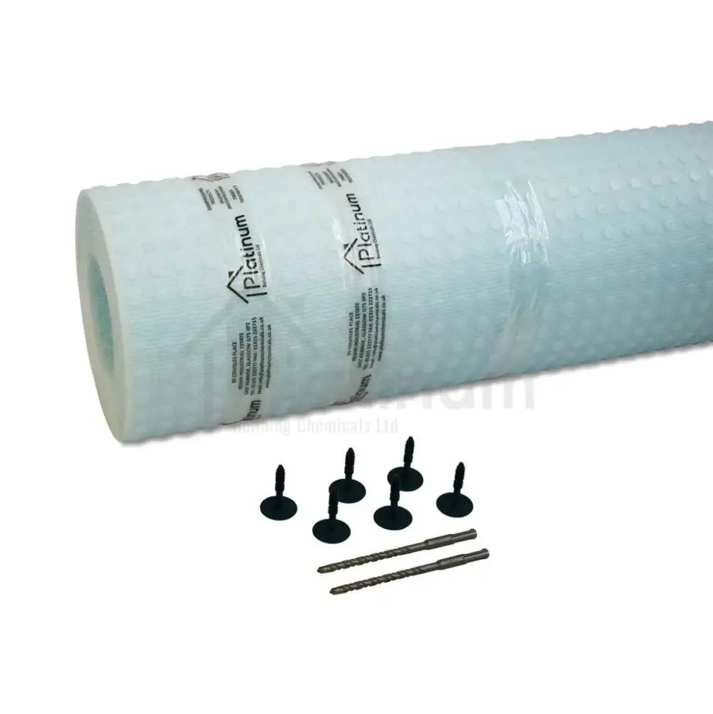 Platinum DM2 ECO MESH Damp Proof Membrane Kit (With Fixings Only)