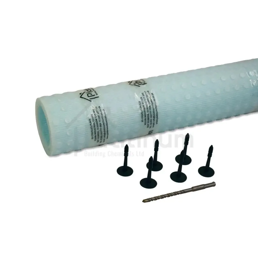 Platinum DM2 ECO MESH Damp Proof Membrane Kit (With Fixings Only)