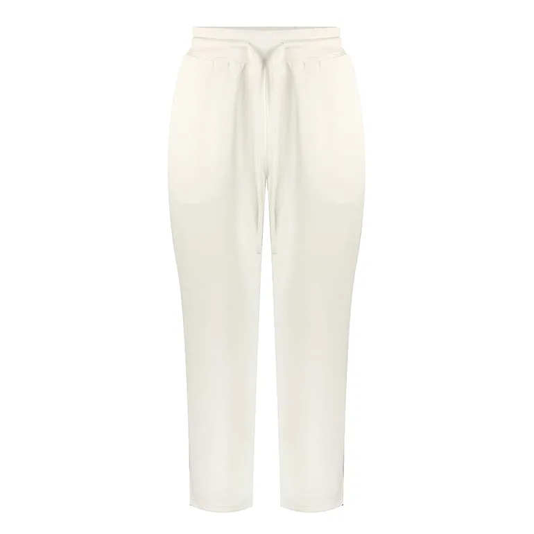 Premium Straight Pants For Men - Pearl White