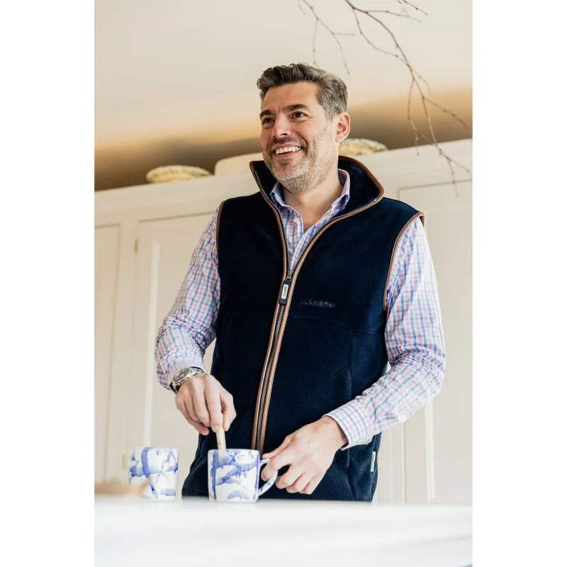 Schoffel Oakham Fleece Gilet - Navy