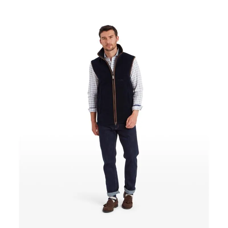 Schoffel Oakham Fleece Gilet - Navy